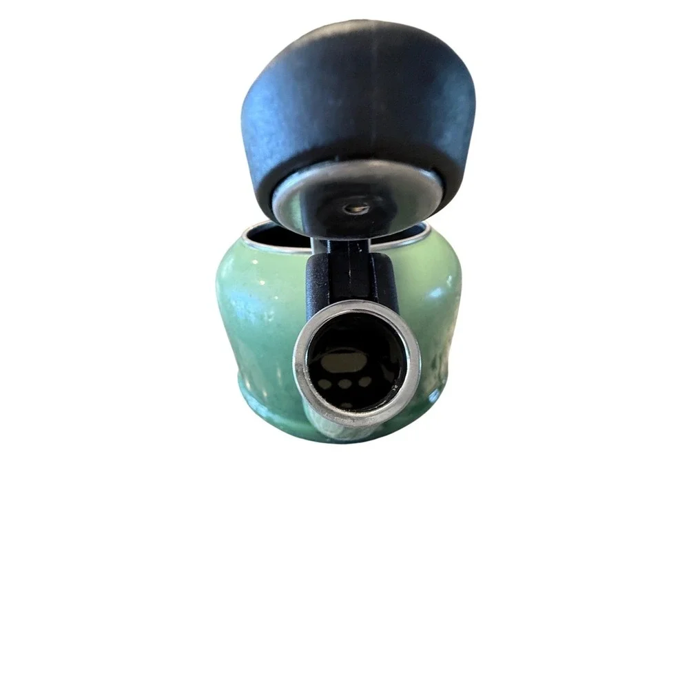 Le Creuset Whistling Tea Kettle Green Enamel on Steel‎ Classic 1.7 Qt Q3101-17